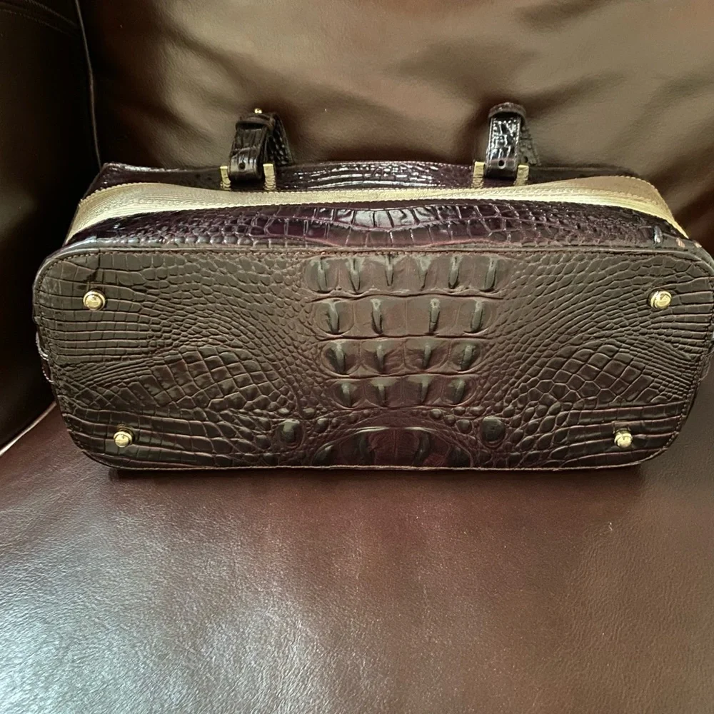 Brahmin leather large zip top leather - Picture 10 of 16